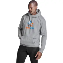 Mens Essential Hooded Sweater Model Image